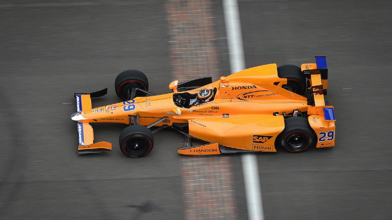 Alonso IndyCar test