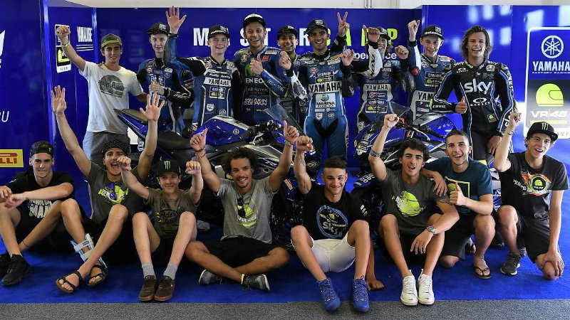 MotoGP: Valentino Rossi surprises Master Camp students