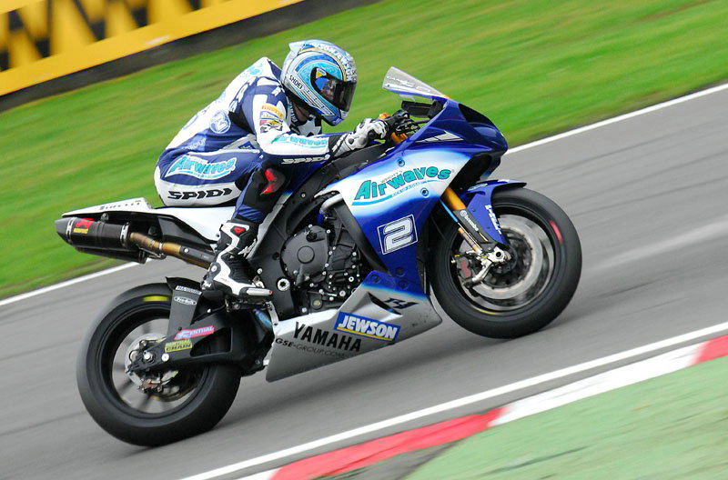 Laverty escapes injury in Oulton accident