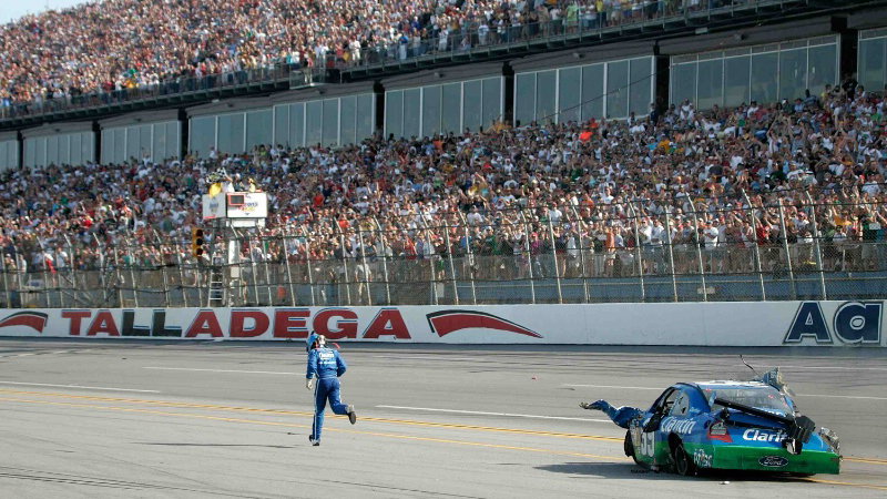 Eight injured at Talladega