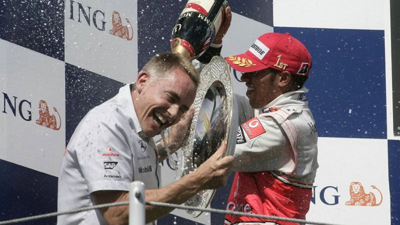 Hamilton talks Whitmarsh - and his relationship with his father