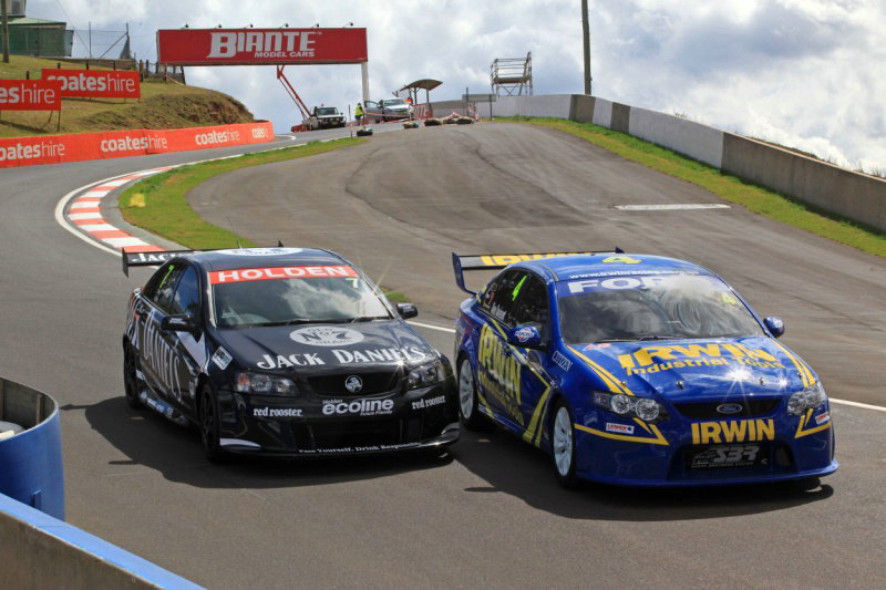 Team McGrath in the pink for cancer awareness.