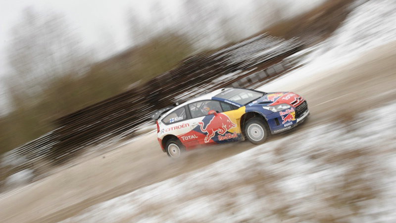 Raikkonen crashes out of Arctic Rally