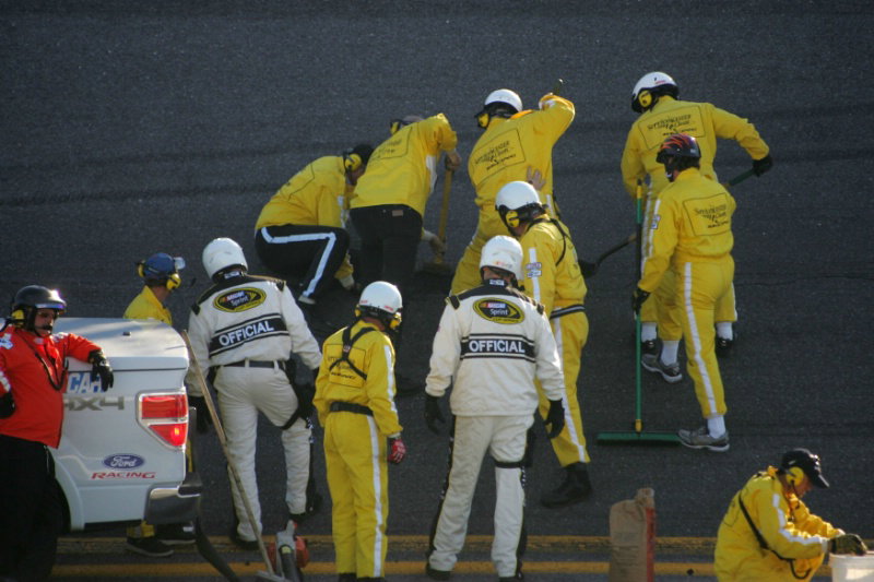 Kenseth said spark was missing
