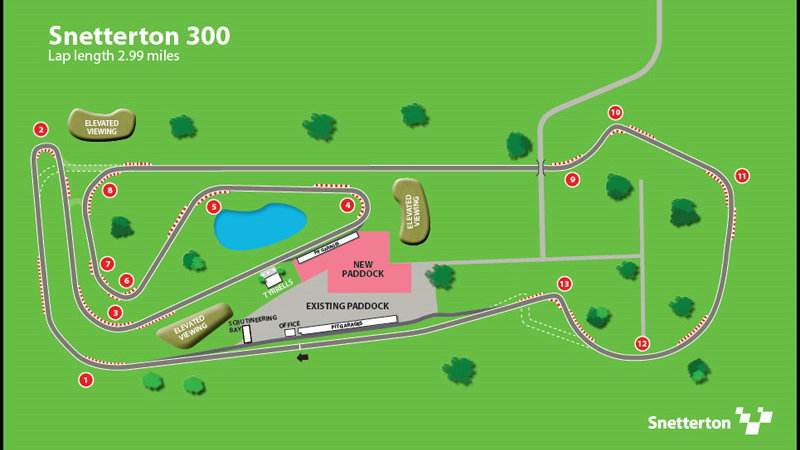 Snetterton to receive major upgrade