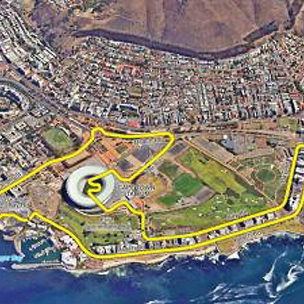 Stage set for Minardi South African F1x2 GP.