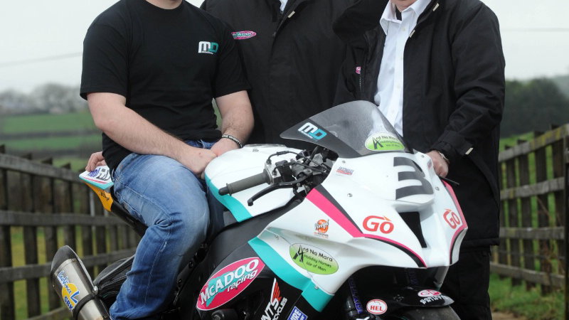 Michael Dunlop will rider for Northern Ireland team McAdoo Racing in 2012