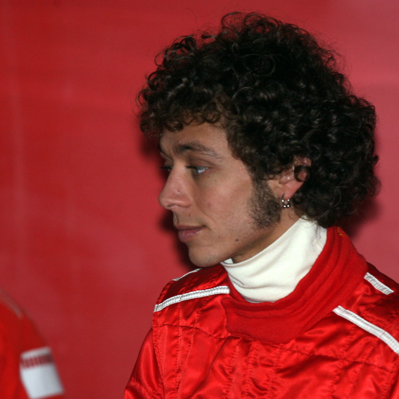  Valencia, Spain,because of the rain Valentino Rossi (ITA, Moto GP Champion, " The doctor "), Test Driver, Ferrari, in the