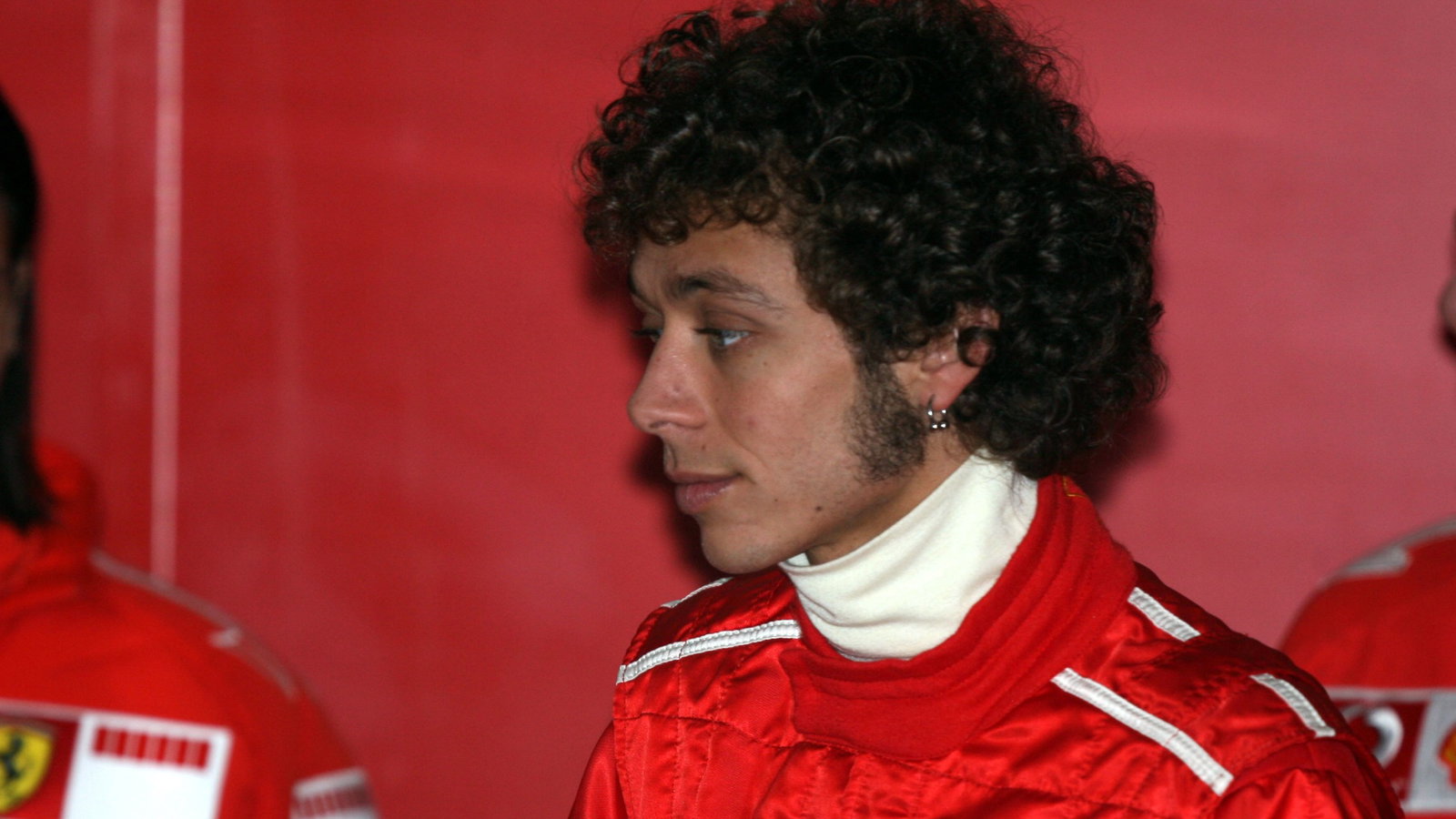  Valencia, Spain,because of the rain Valentino Rossi (ITA, Moto GP Champion, " The doctor "), Test Driver, Ferrari, in the