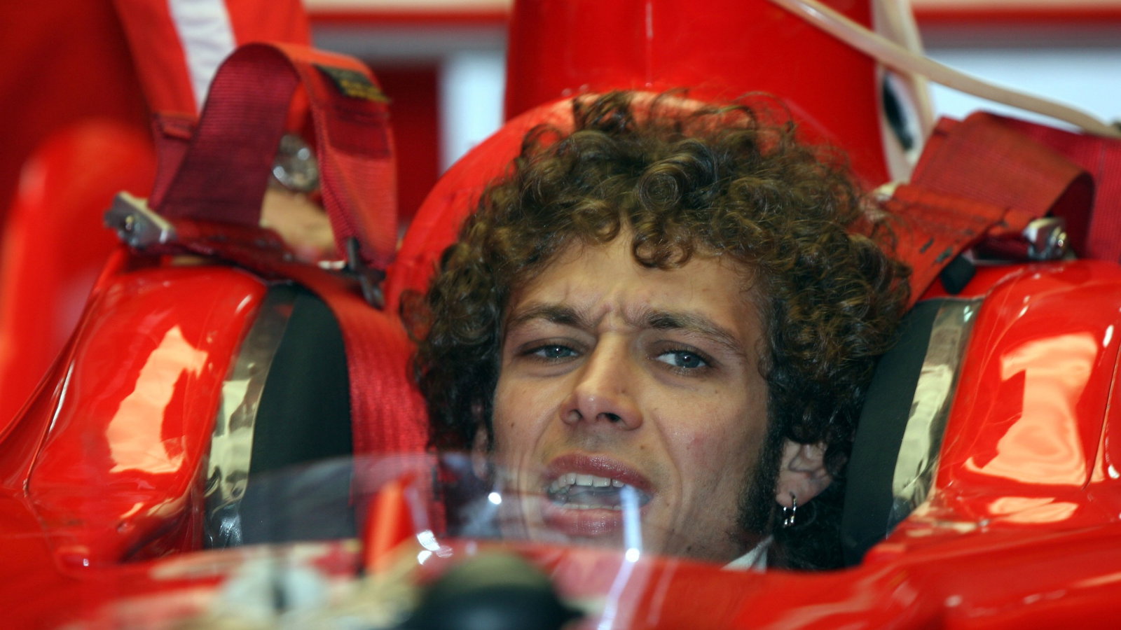  Valencia, Spain,because of the rain Valentino Rossi (ITA, Moto GP Champion, " The doctor "), Test Driver, Ferrari, in the