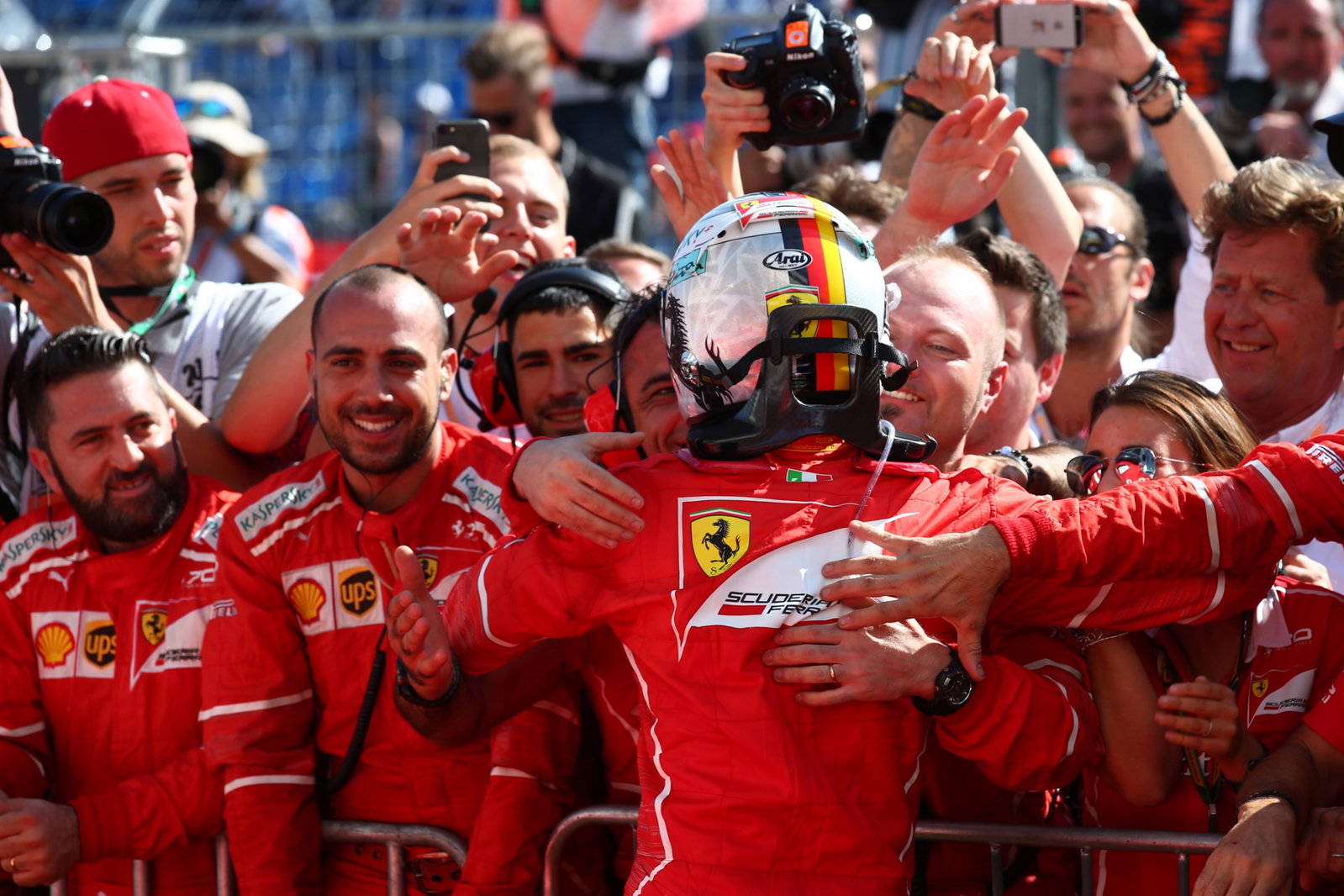 - Race, Sebastian Vettel (GER) Scuderia Ferrari SF70H race