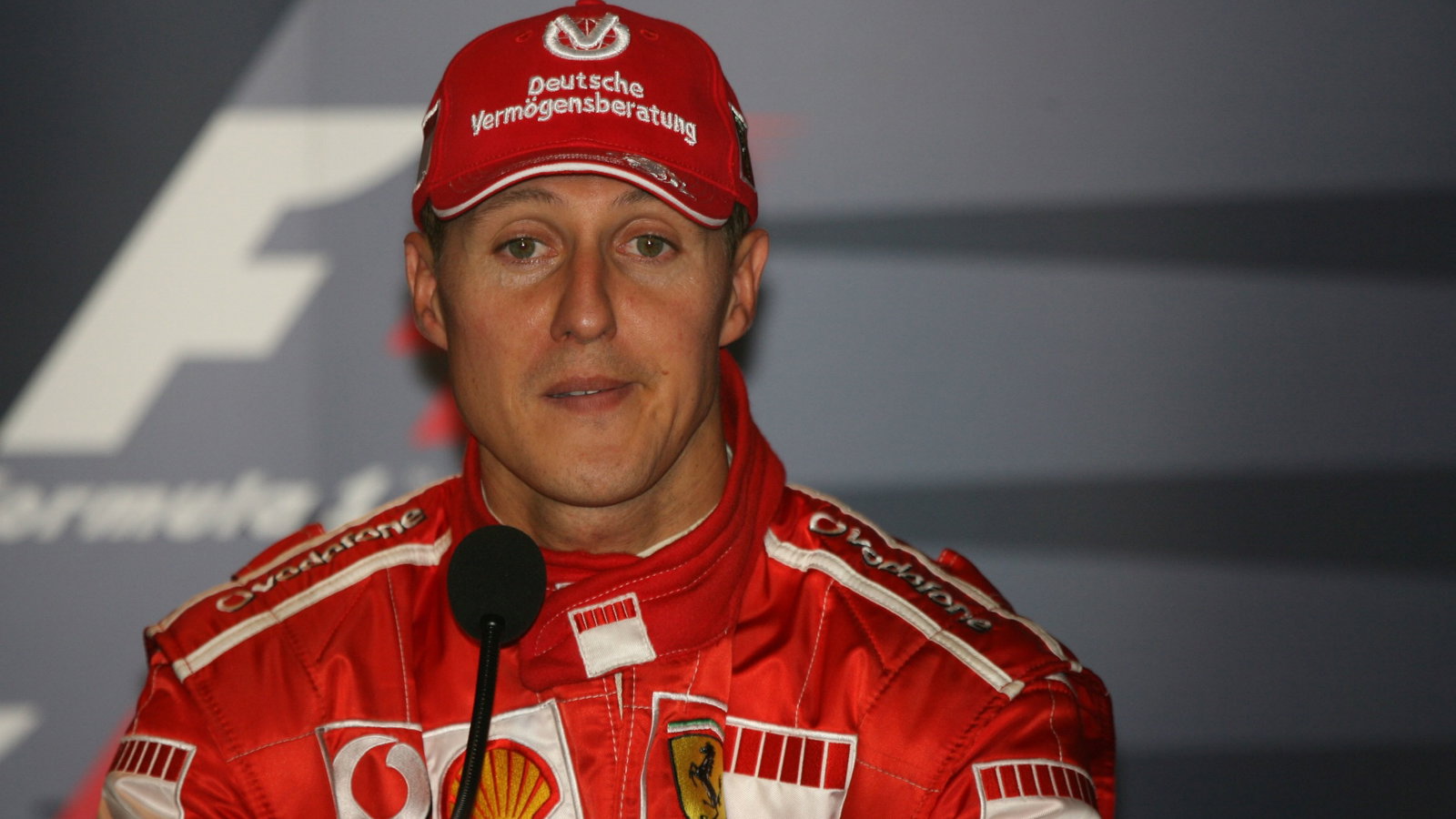 Monza, Italy,
FIA Press Conference - Michael Schumacher (GER), Scuderia Ferrari - Formula 1 World Championship, Rd 15,