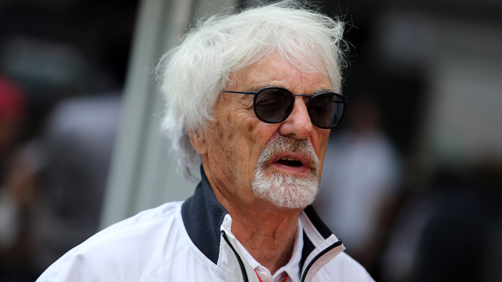 - Bernie Ecclestone (GBR) and Maurizio Arrivabene (ITA) Ferrari Team