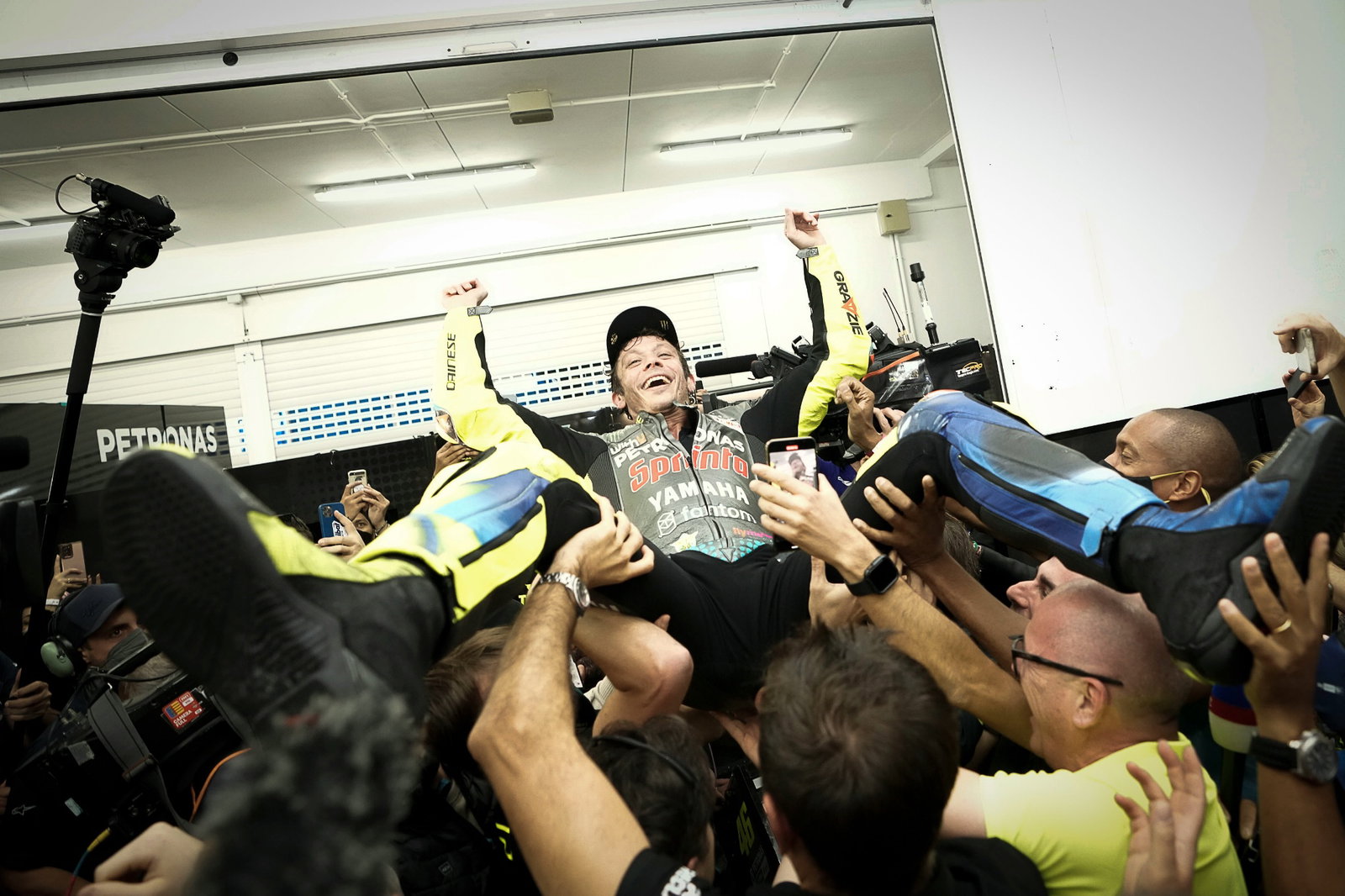 Valentino Rossi, Valencia MotoGP. 14 November 2021. Image courtesy of MotoGP.com