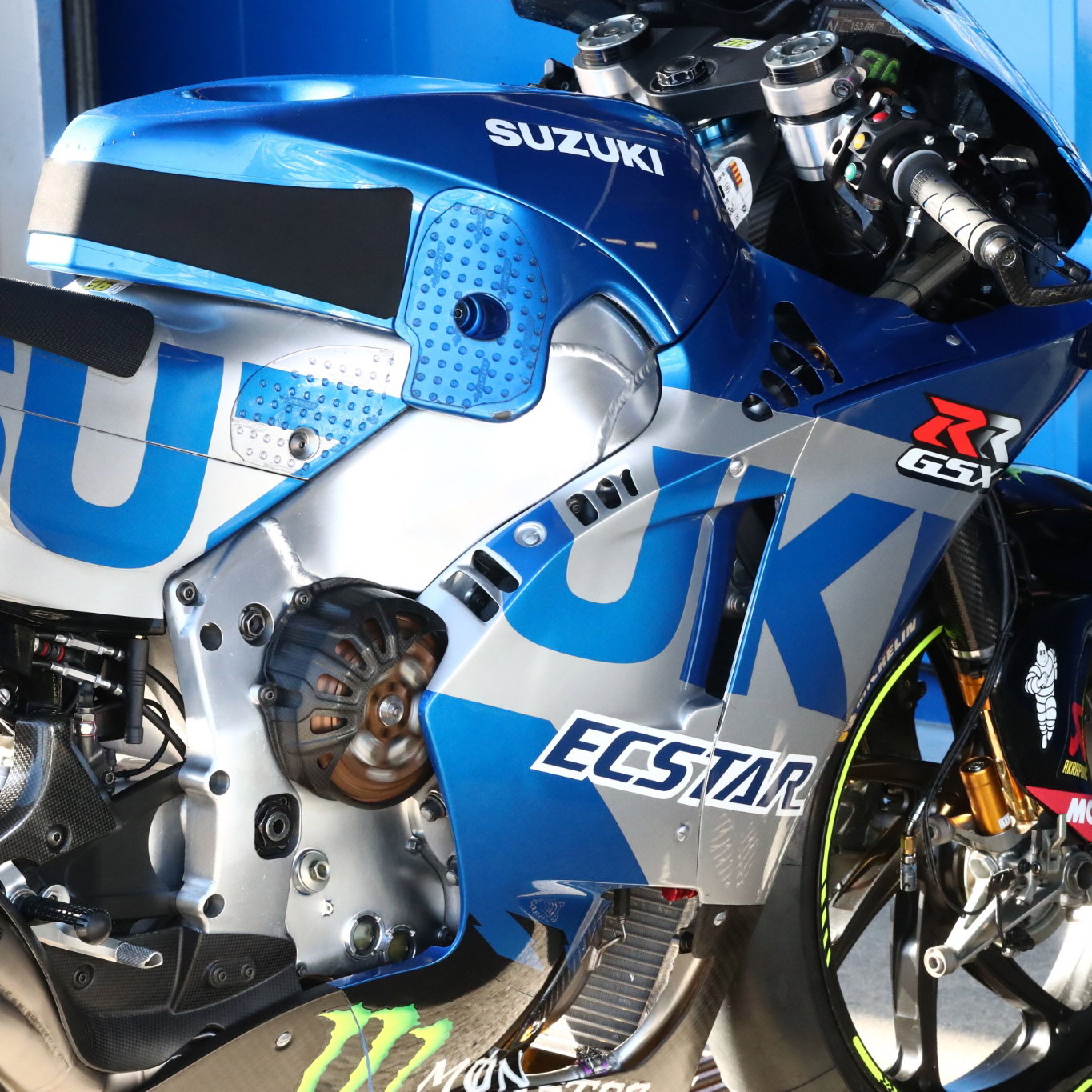 Suzuki MotoGP bike, Jerez MotoGP test, 18 November