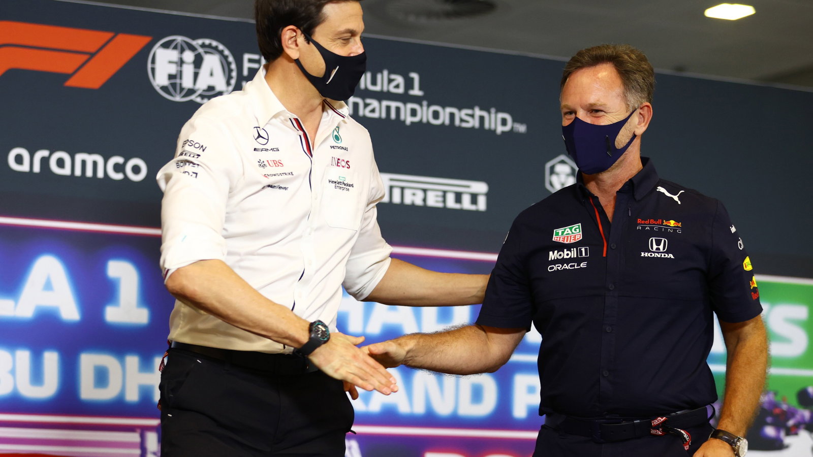 (L to R): Toto Wolff (GER) 