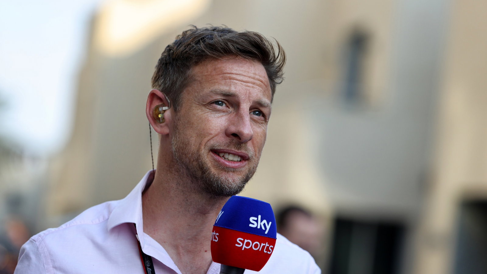 Jenson Button (GBR) Sky Sports F1 Presenter / Williams Racing Senior