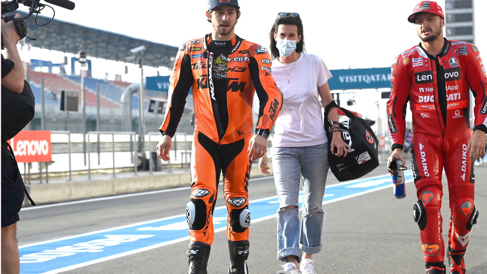 Jack Miller Ducati, Remy Gardner KTM MotoGP Qatar