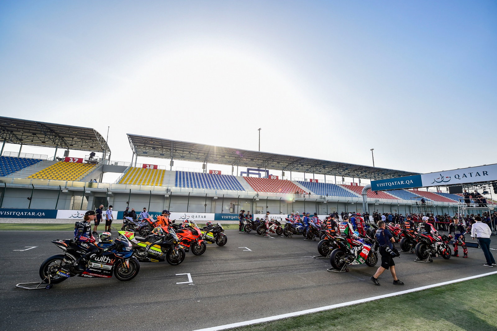 Darryn Binder, MotoGP grid, MotoGP, Qatar MotoGP, 3 March