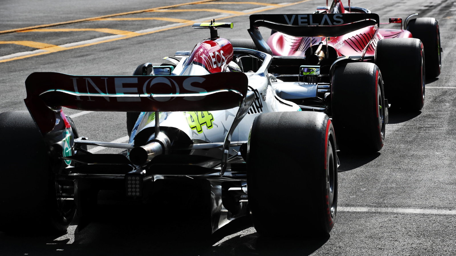 Lewis Hamilton (GBR) Mercedes AMG F1 W13