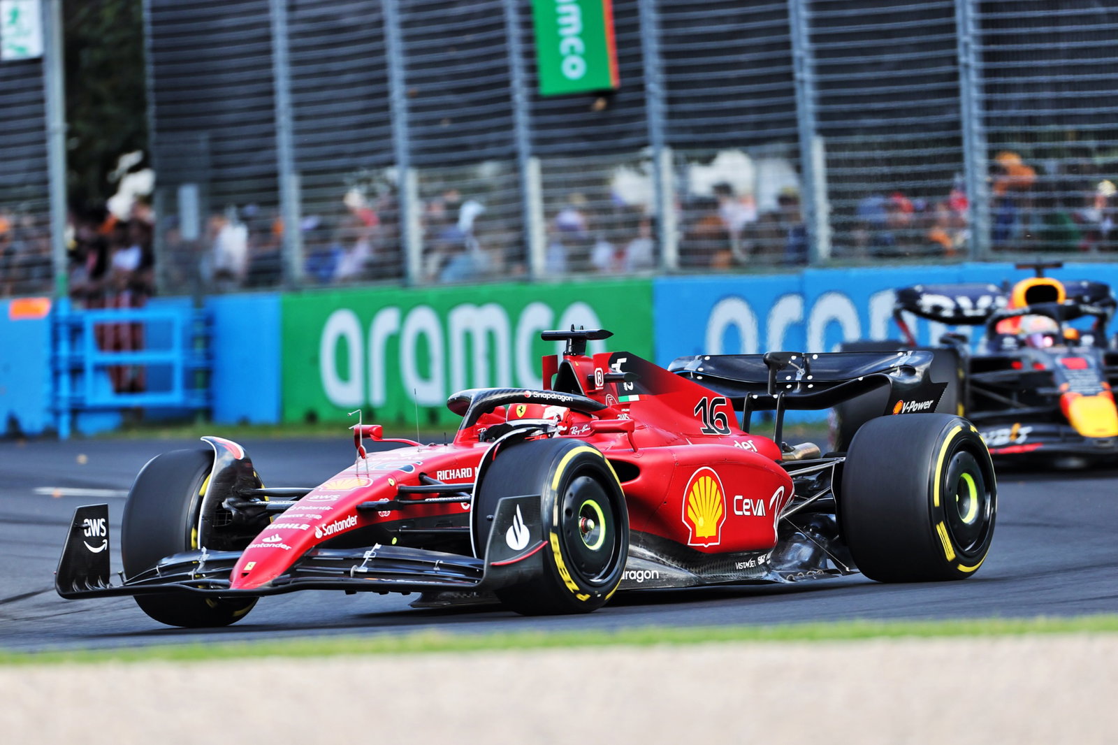 Charles Leclerc (MON) Ferrari F1-75. Formula 1 World Championship, Rd 3, Australian Grand Prix, Albert Park, Melbourne,