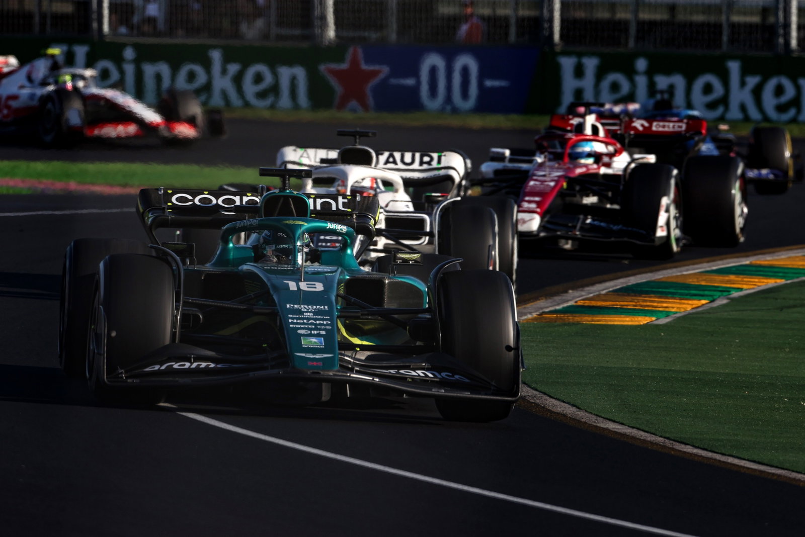 Lance Stroll (CDN), Aston Martin F1 Team Formula 1 World Championship, Rd 3, Australian Grand Prix, Albert Park,