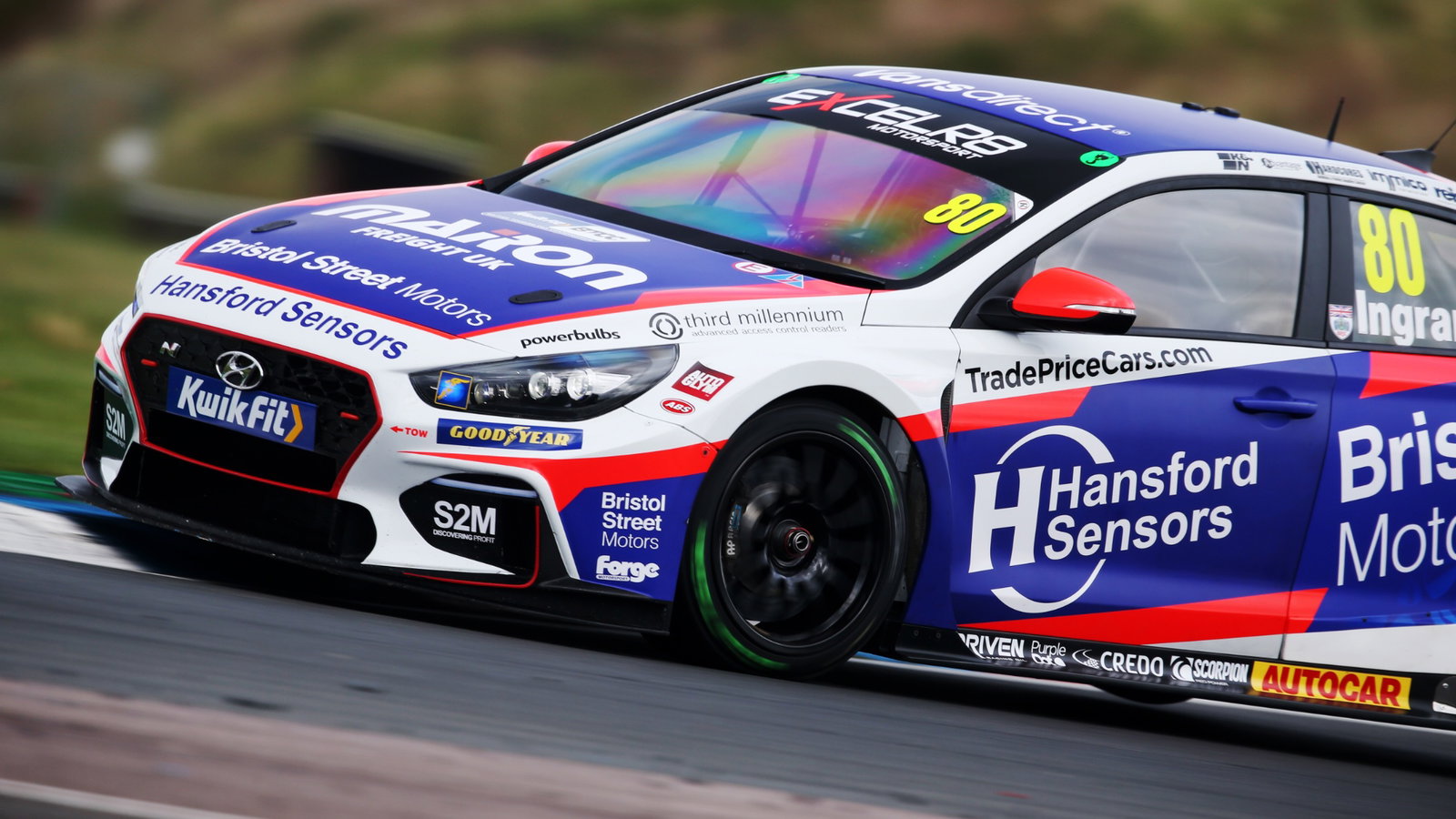 Tom Ingram (GBR) - Bristol Street Motors with EXCELR8 TradePriceCars.com Hyundai