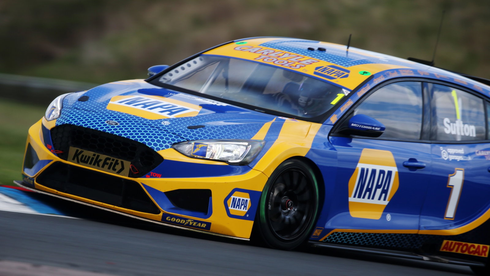 Ash Sutton (GBR) - NAPA Racing UK Ford Focus