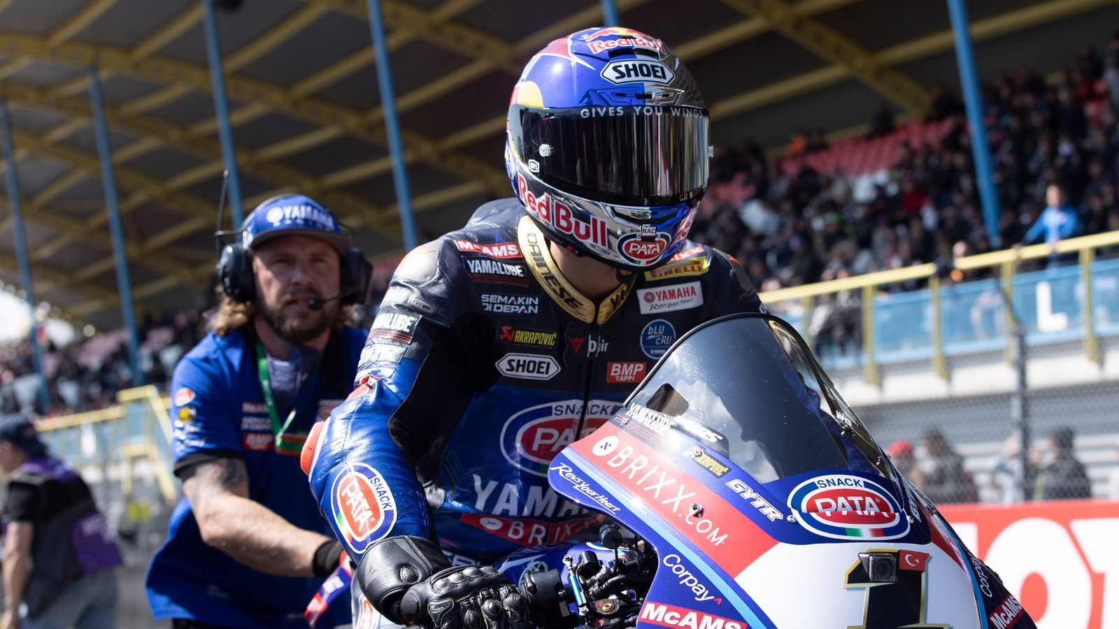 Toprak Razgatlioglu, Assen WorldSBK race1, 23 April