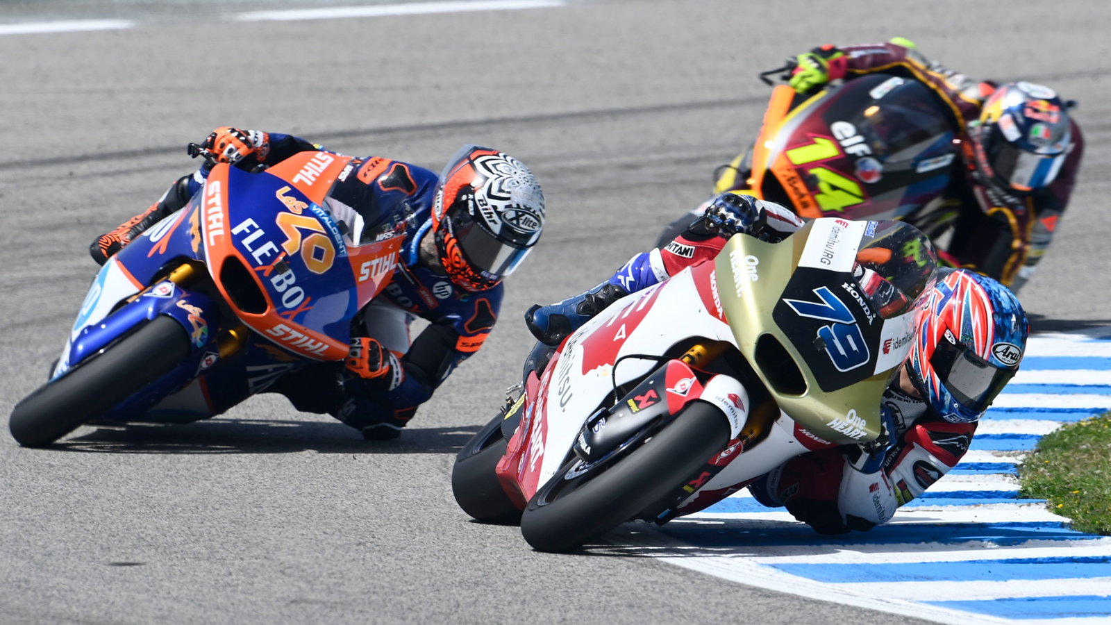 Ai Ogura, Moto2 race, Spanish MotoGP, 1 May