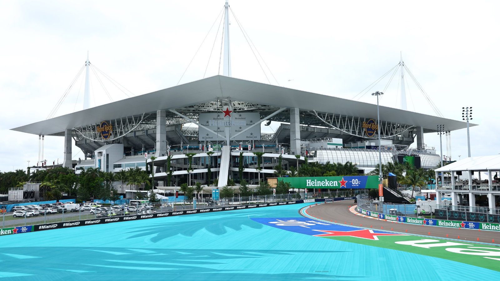 The Hard Rock Stadium 