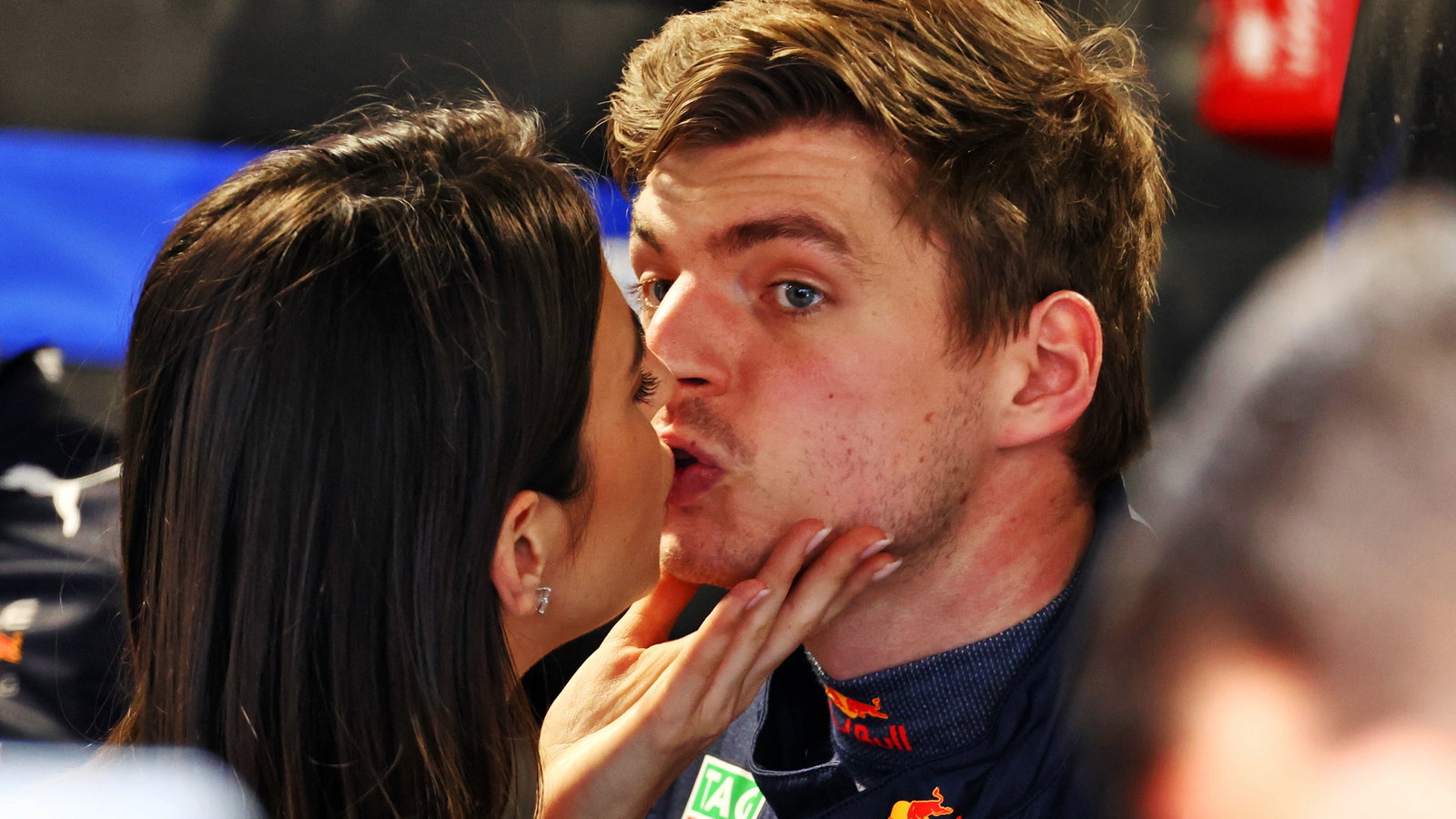 Max Verstappen (NLD) Red Bull Racing with his girlfriend Kelly Piquet (BRA). Formula 1 World Championship, Rd 5, Miami