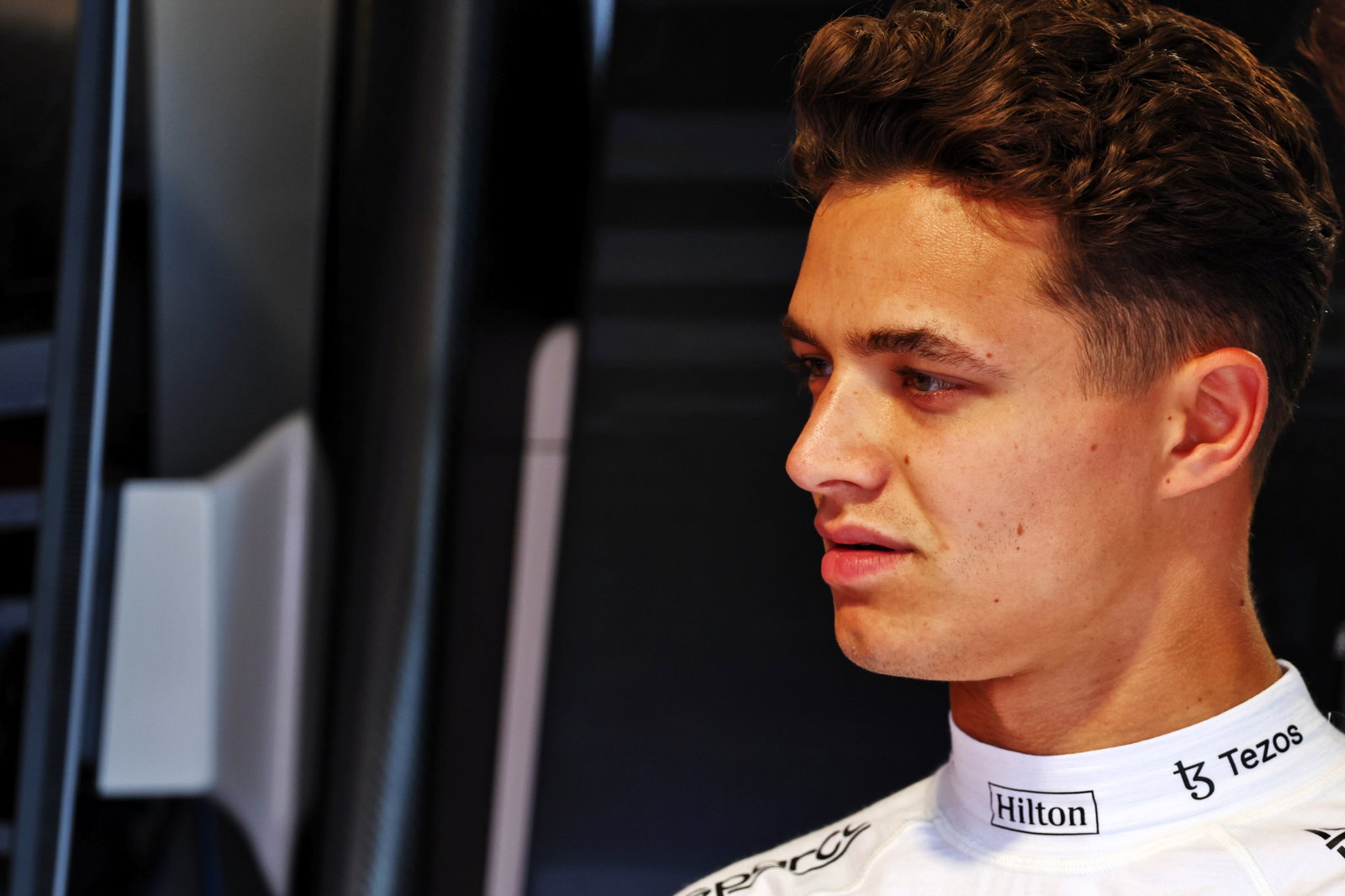 Lando Norris (GBR) ) McLaren. Kejuaraan Dunia Formula 1, Rd 5, Miami Grand Prix, Miami, Florida, AS, Hari Kualifikasi.-