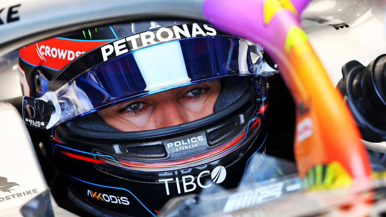 George Russell (GBR) Mercedes AMG F1 W13. Formula 1 World Championship, Rd 5, Miami Grand Prix, Miami, Florida, USA,