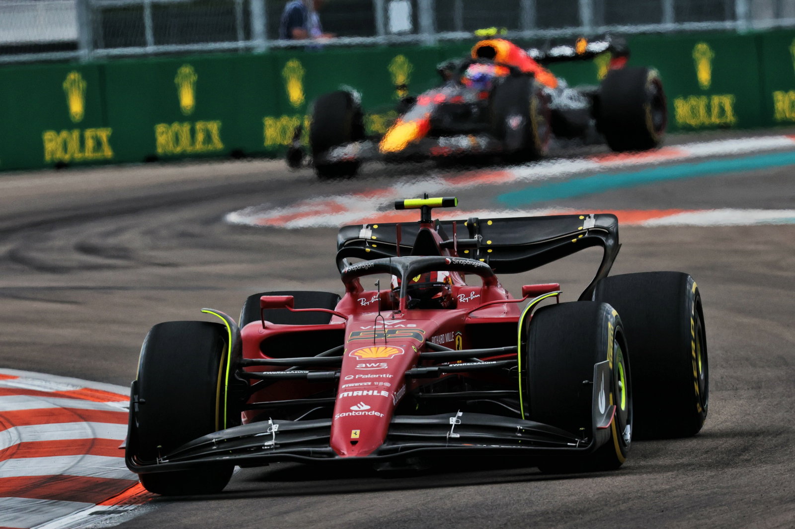 Carlos Sainz Jr (ESP) Ferrari F1-75. Formula 1 World Championship, Rd 5, Miami Grand Prix, Miami, Florida, USA, Race