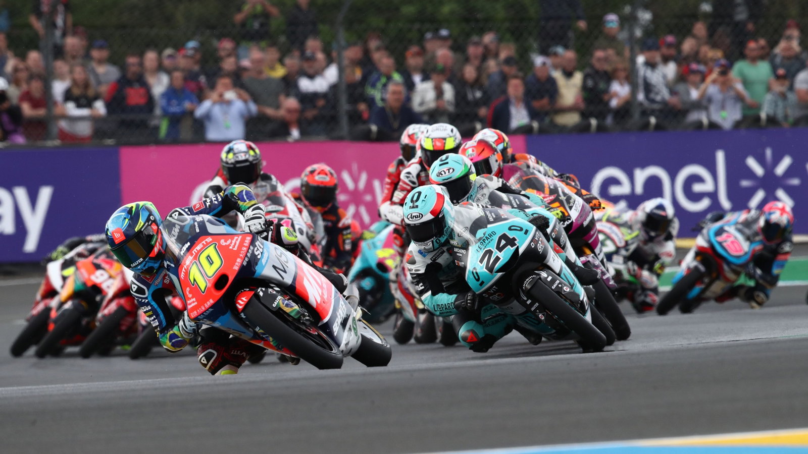 Diogo Moreira, Moto3 race start, French MotoGP, 15 May