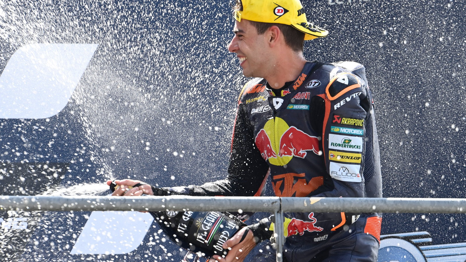 Augusto Fernandez, Moto2 race, French MotoGP, 15 May