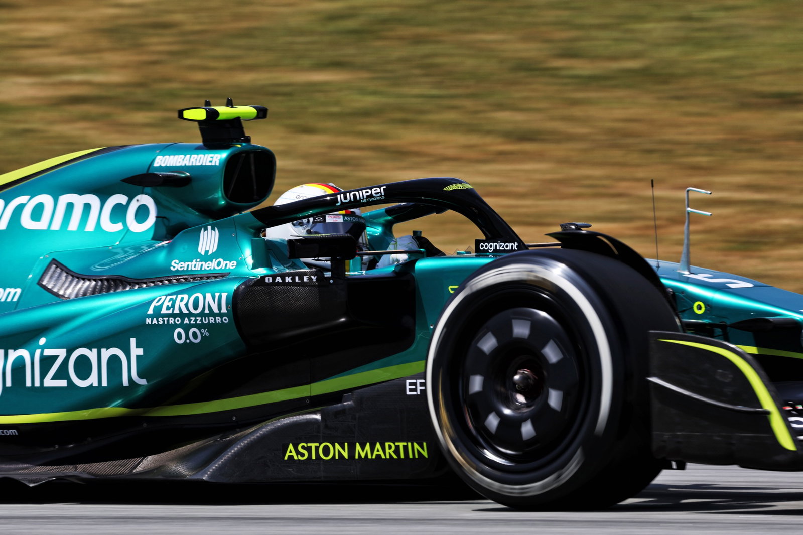 Sebastian Vettel (GER) Aston Martin F1 Team AMR22. Formula 1 World Championship, Rd 6, Spanish Grand Prix, Barcelona,