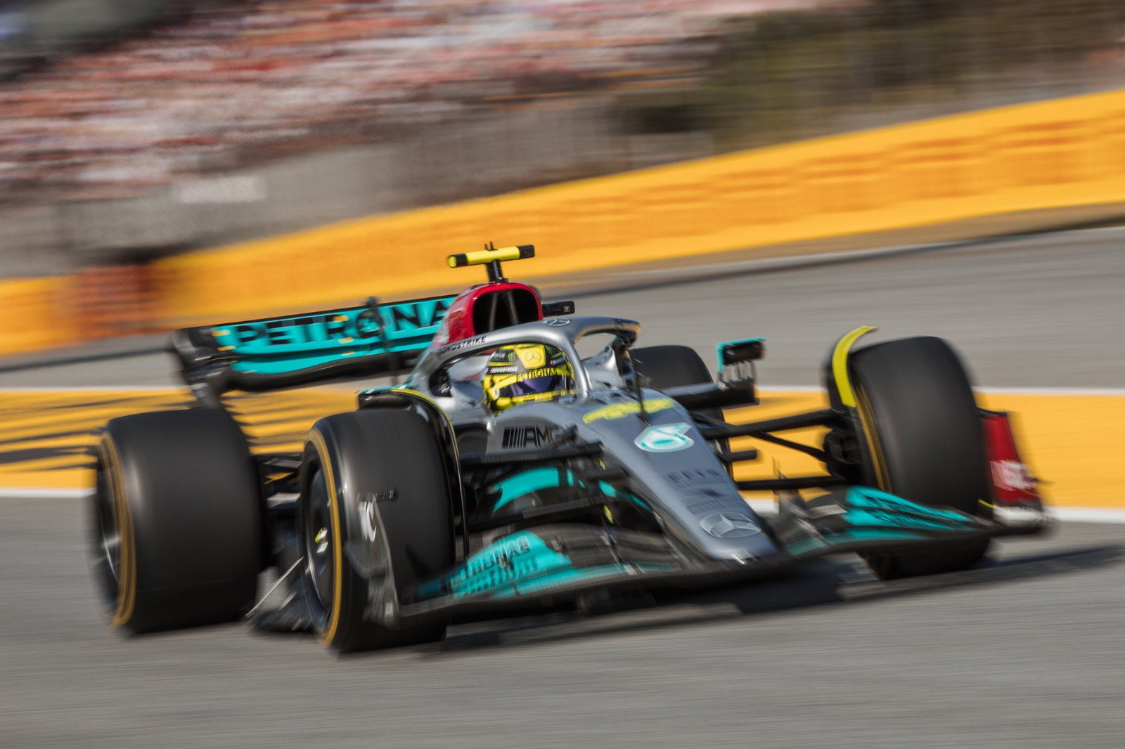 Lewis Hamilton (GBR) Mercedes AMG F1 W13. Formula 1 World Championship, Rd 6, Spanish Grand Prix, Barcelona, Spain,