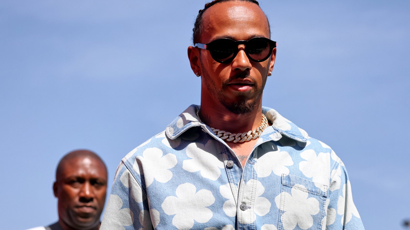 Lewis Hamilton (GBR) Mercedes AMG F1.