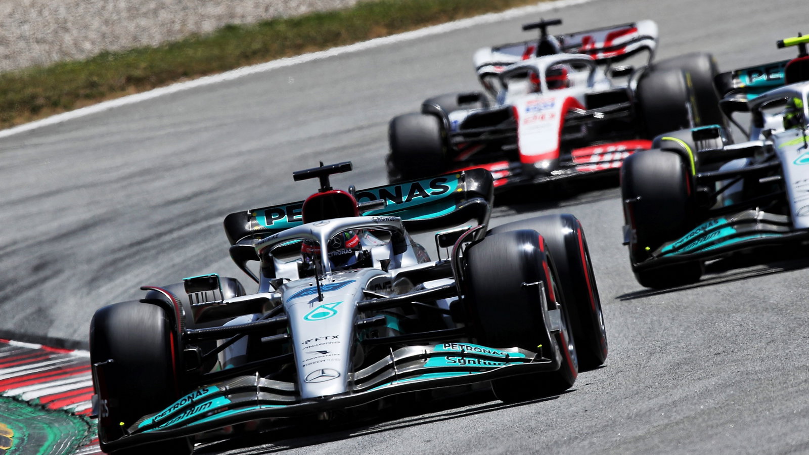 George Russell (GBR) Mercedes AMG F1 W13. Formula 1 World Championship, Rd 6, Spanish Grand Prix, Barcelona, Spain,