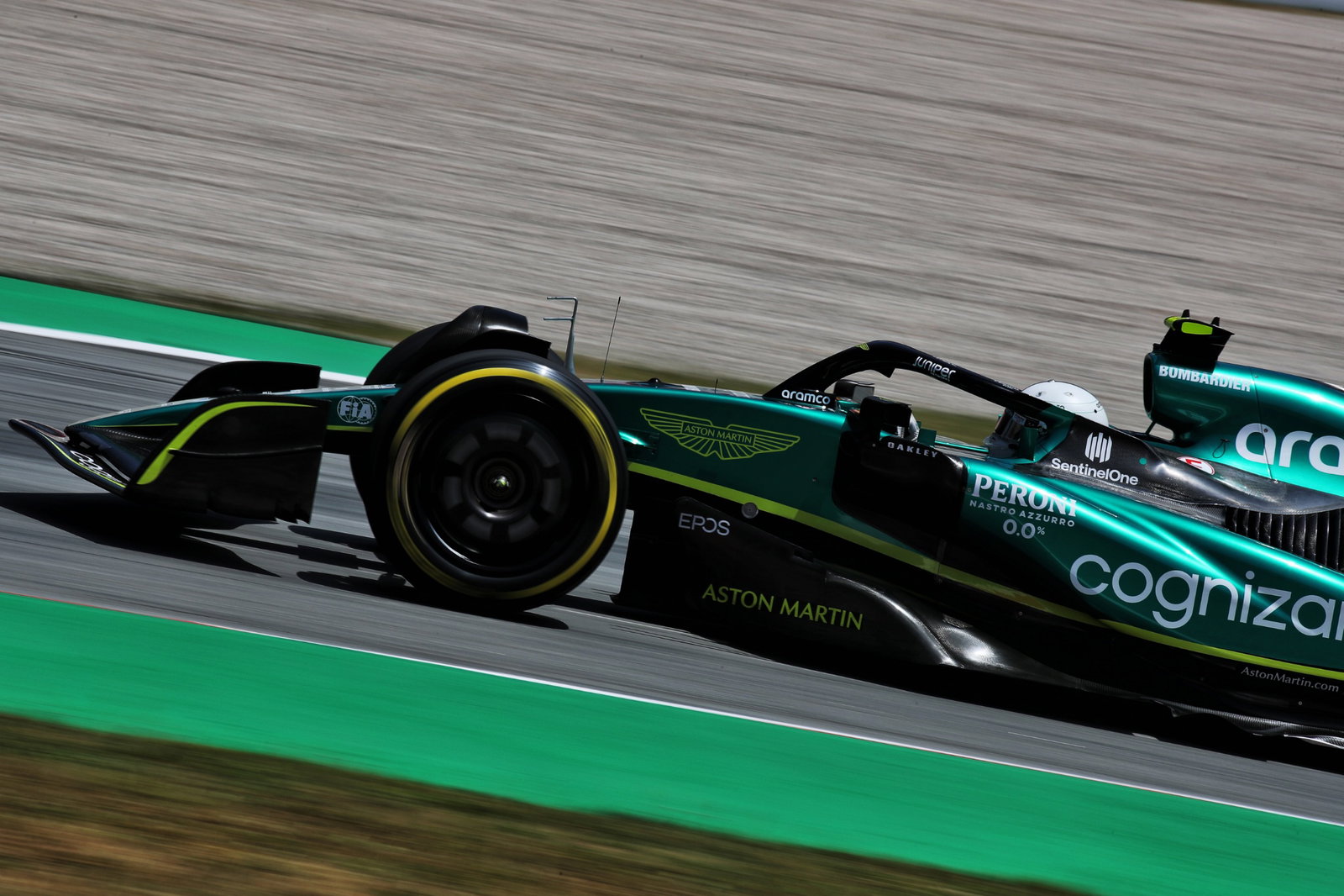 Sebastian Vettel (GER) Aston Martin F1 Team AMR22. Formula 1 World Championship, Rd 6, Spanish Grand Prix, Barcelona,