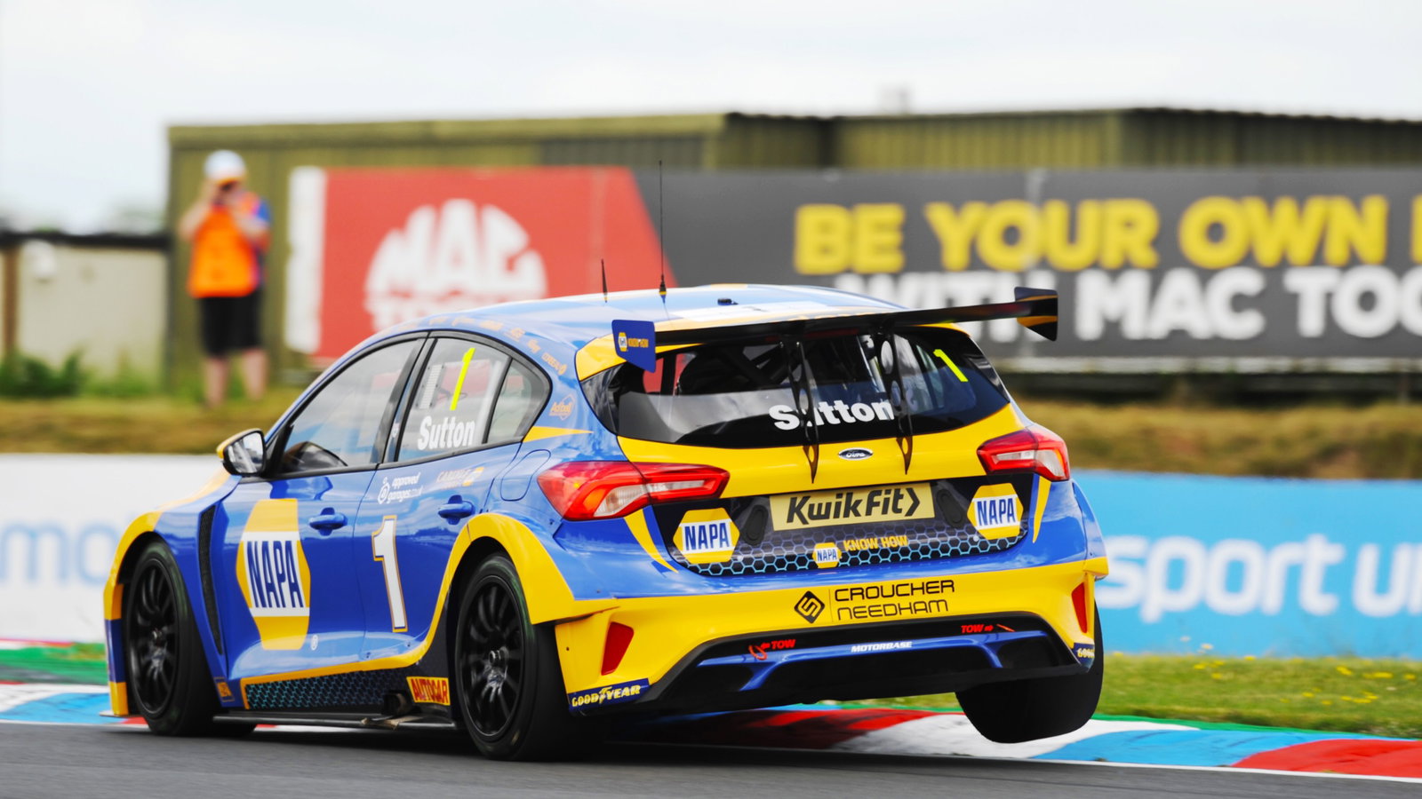 Ash Sutton (GBR) - NAPA Racing UK Ford Focus
