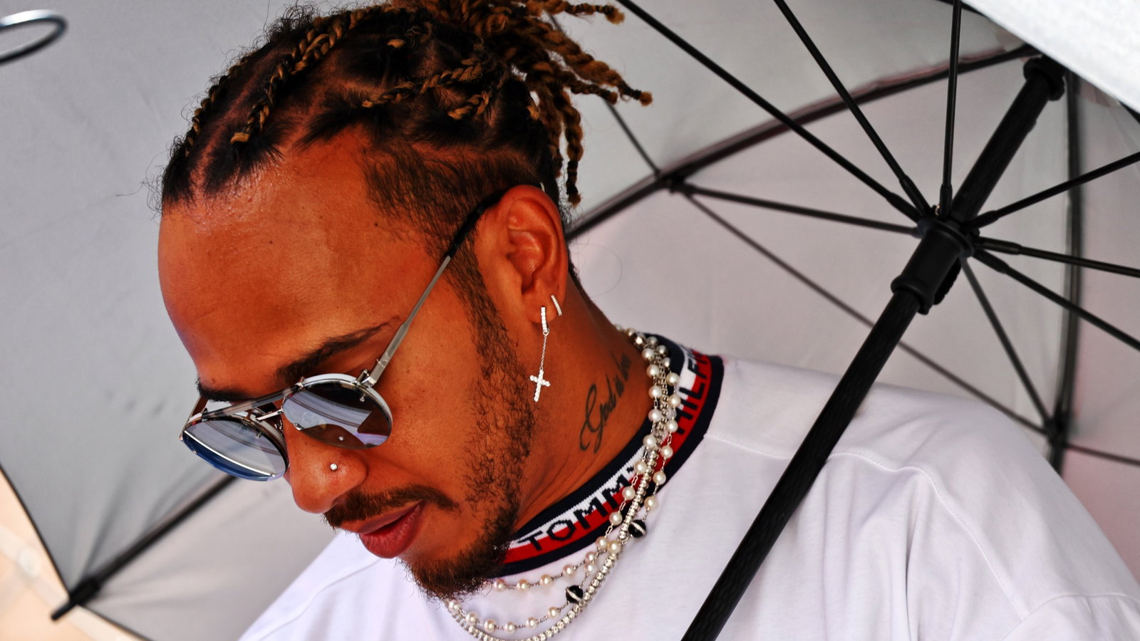 Lewis Hamilton (GBR) Mercedes AMG F1 on the drivers parade. Formula 1 World Championship, Rd 7, Monaco Grand Prix, Monte