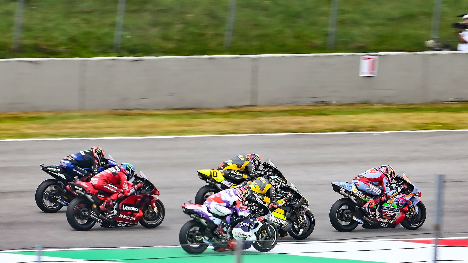 Fabio Di Giannantonio, race start, MotoGP race, Italian MotoGP 29 May