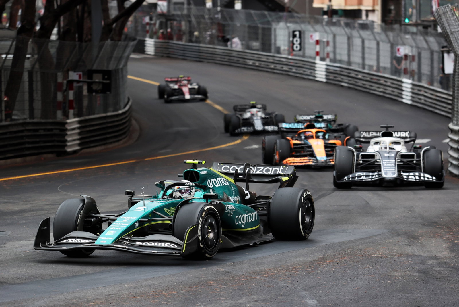 Sebastian Vettel (GER) Aston Martin F1 Team AMR22. Kejuaraan Dunia Formula 1, Rd 7, Grand Prix Monaco, Monte Carlo,