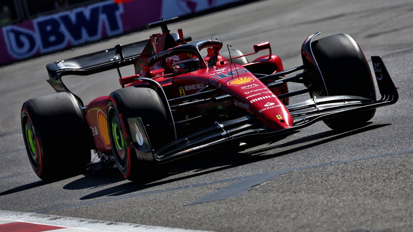 Charles Leclerc (MON) Ferrari F1-75. Formula 1 World Championship, Rd 8, Azerbaijan Grand Prix, Baku Street Circuit,