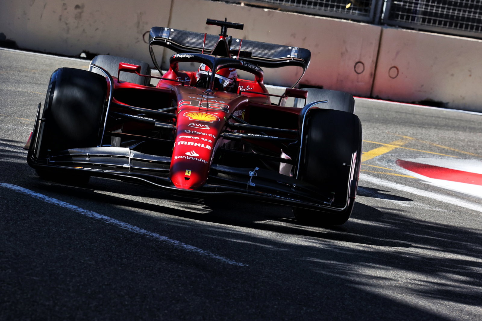 Charles Leclerc (MON) Ferrari F1-75. Formula 1 World Championship, Rd 8, Azerbaijan Grand Prix, Baku Street Circuit,
