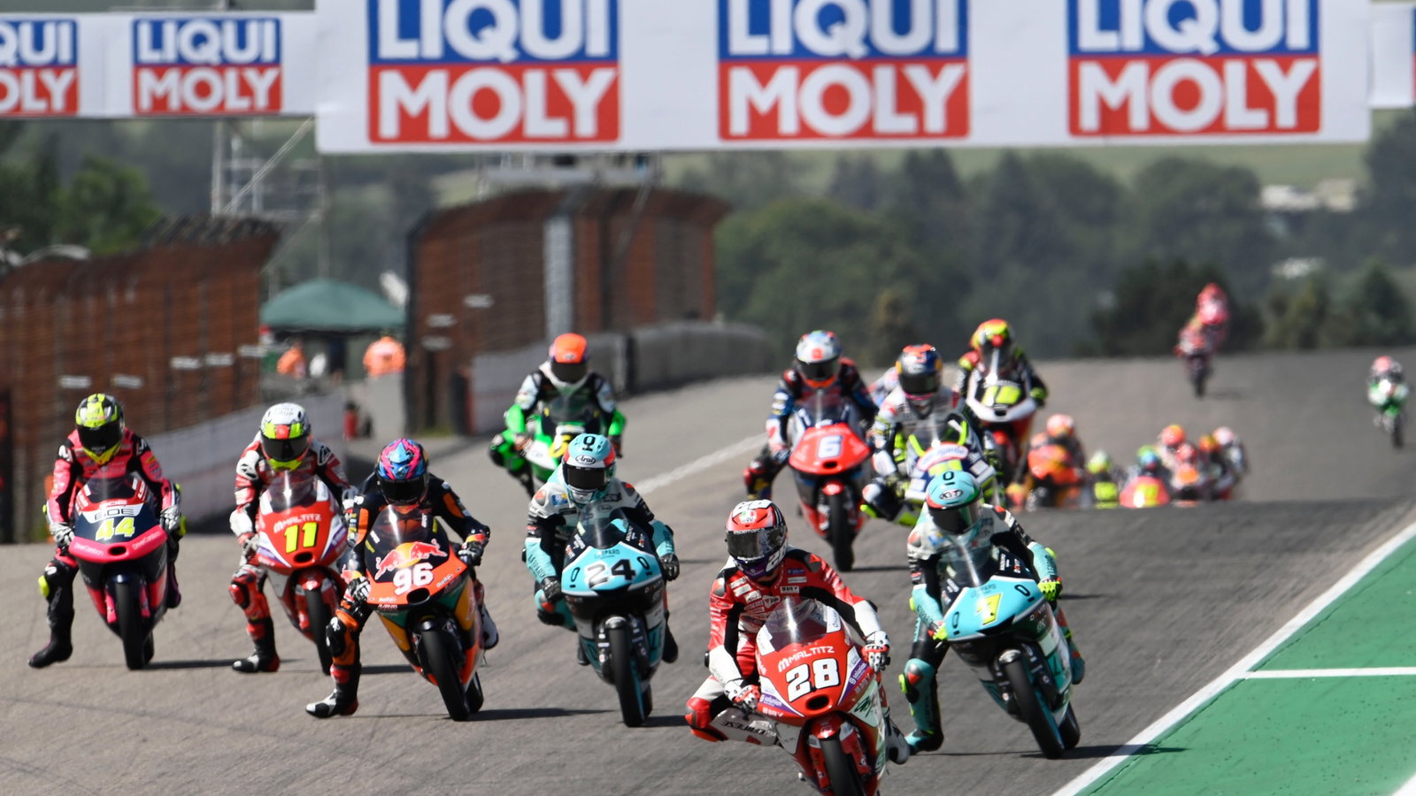 Izan Guevara, Moto3 race, German MotoGP, 19 June