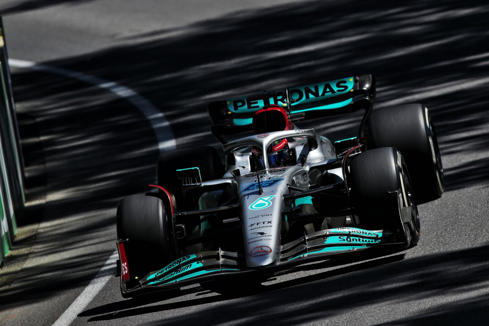 George Russell (GBR) Mercedes AMG F1 W13. Formula 1 World Championship, Rd 9, Canadian Grand Prix, Montreal, Canada, Race